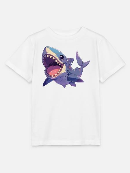Haie Hai - Stanley/Stella Kinder T-Shirt MINI CREATOR  - Weiß