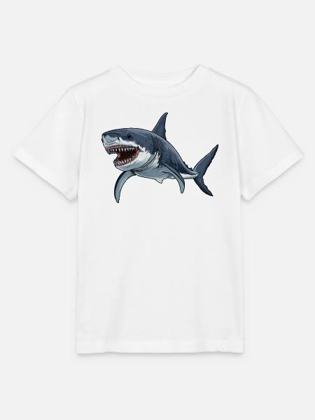 Haie Hai - Stanley/Stella Kinder T-Shirt MINI CREATOR - Weiß