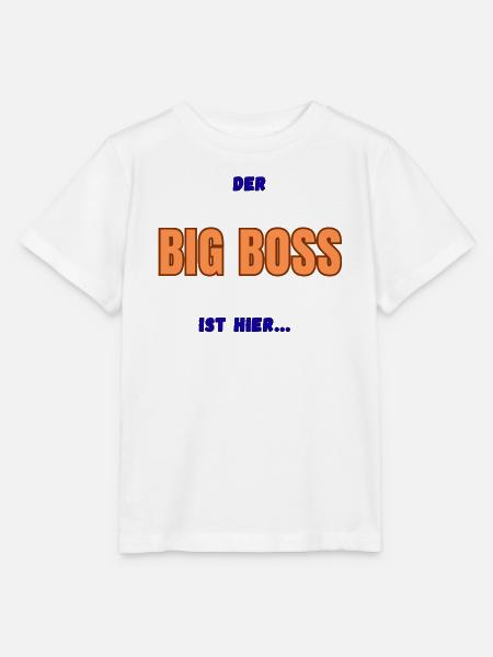 Der Chef ist hier - Stanley/Stella Kinder T-Shirt MINI CREATOR - Weiß