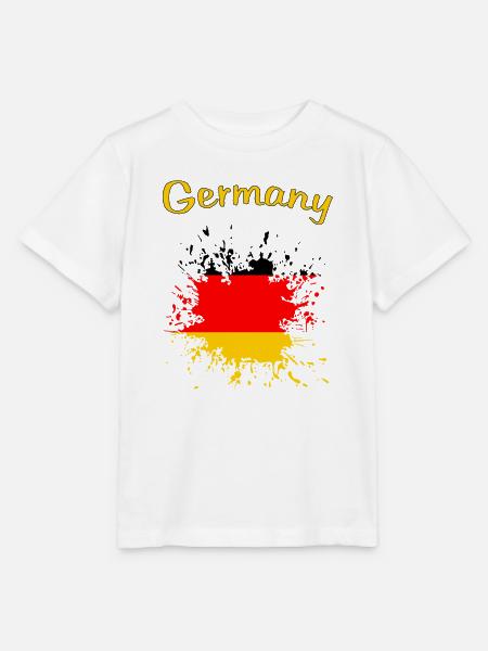 Germany Deutschland - Stanley/Stella Kinder T-Shirt MINI CREATOR  - Weiß