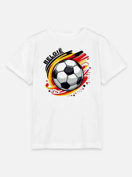 Belgischer Fußball - Stanley/Stella Kinder T-Shirt MINI CREATOR - Weiß