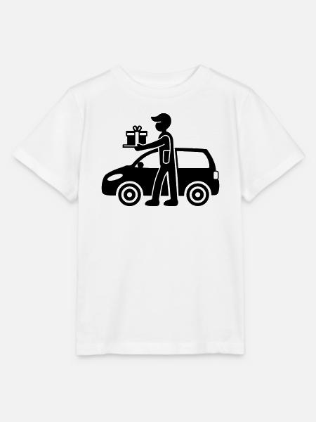 Paket Dienst Lieferung - Stanley/Stella Kinder T-Shirt MINI CREATOR  - Weiß