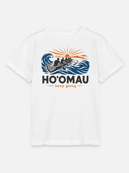 Hoomau, mach weiter. - Stanley/Stella Kinder T-Shirt MINI CREATOR - Weiß