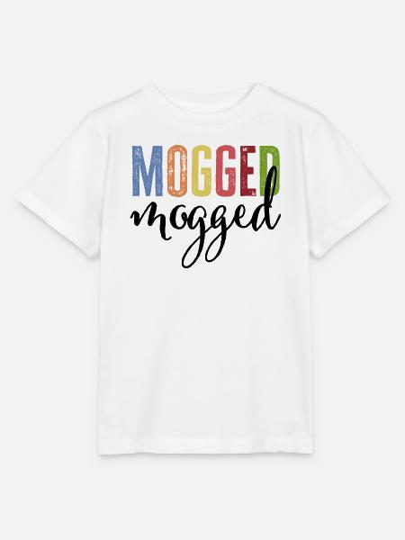 mogged - Stanley/Stella Kinder T-Shirt MINI CREATOR - Weiß