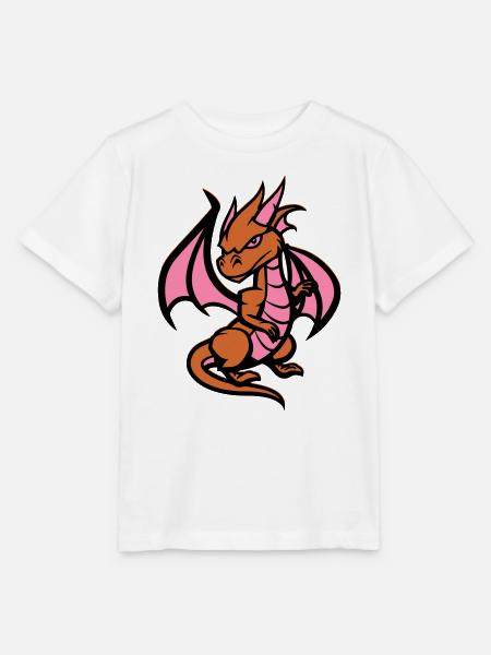 Kleiner Drachen - Stanley/Stella Kinder T-Shirt MINI CREATOR - Weiß