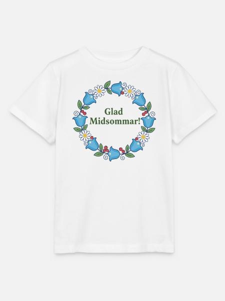 Frohes Mittsommerblumenkranz - Stanley/Stella Kinder T-Shirt MINI CREATOR  - Weiß