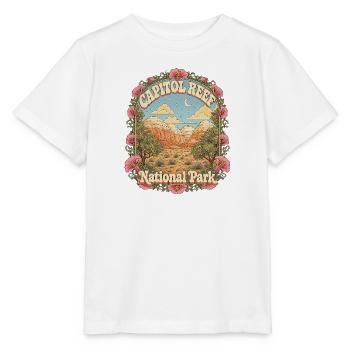Capitol Reef National Park USA Utah Vintage - Stanley/Stella MINI CREATOR Kids’ T-Shirt - white - Front - Maike (125cm)