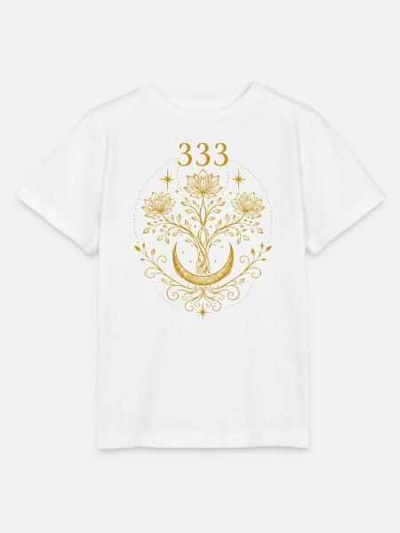 333 Lotus-Führung - Stanley/Stella Kinder T-Shirt MINI CREATOR - Weiß