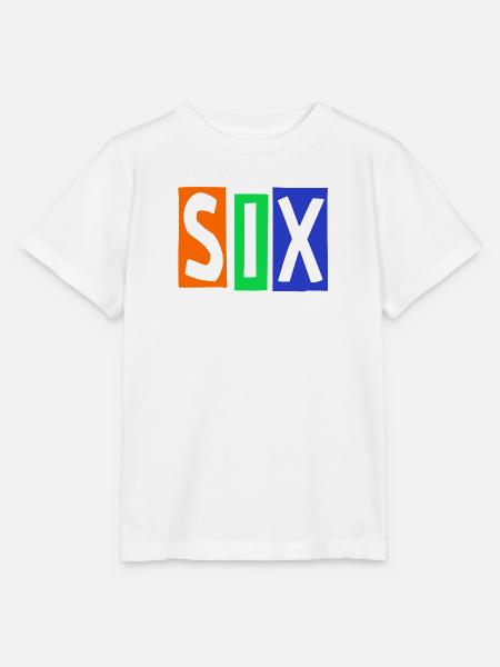 SIX Seven Straßentypografie - Stanley/Stella Kinder T-Shirt MINI CREATOR - Weiß