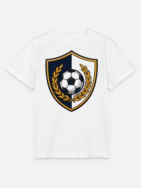fussball-crest - Stanley/Stella Kinder T-Shirt MINI CREATOR - Weiß