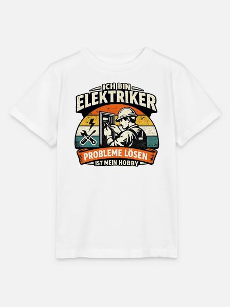 Elektriker Hobby: Probleme lösen - Stanley/Stella Kinder T-Shirt MINI CREATOR - Weiß