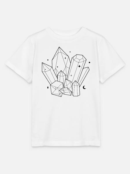 Kristalle - Stanley/Stella Kinder T-Shirt MINI CREATOR - Weiß