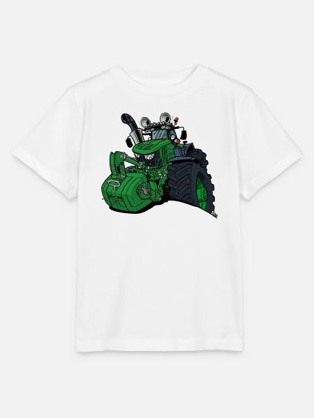 1531_crazy_horns - Stanley/Stella Kinder T-Shirt MINI CREATOR - Weiß