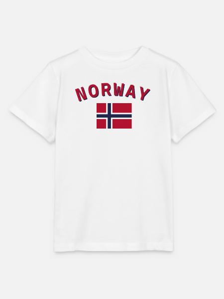 Norwegen - Stanley/Stella Kinder T-Shirt MINI CREATOR - Weiß