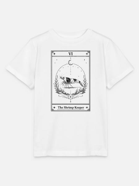Der Garnelenhüter | Aquarium Tarot - Stanley/Stella Kinder T-Shirt MINI CREATOR - Weiß