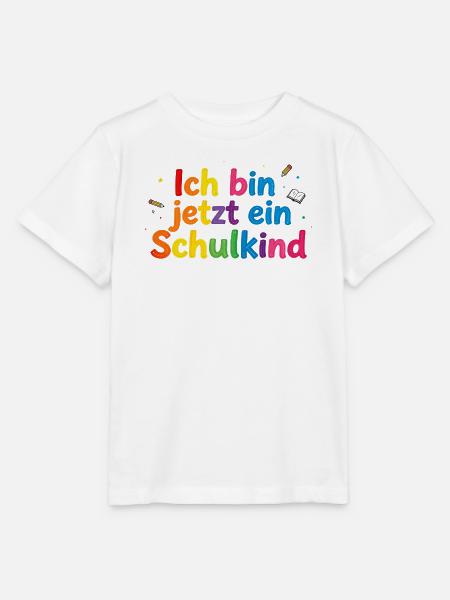 Schulbeginn Bunte Lernwelt - Stanley/Stella Kinder T-Shirt MINI CREATOR  - Weiß
