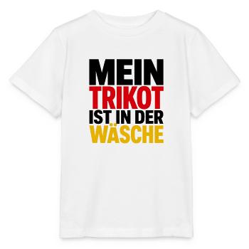 Mein Trikot ist in der Wäsche - Stanley/Stella Kinder T-Shirt MINI CREATOR  - Weiß - Vorne - Maike (125cm)