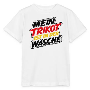 Mein Trikot ist in der Wäsche - Stanley/Stella Kinder T-Shirt MINI CREATOR  - Weiß - Vorne - Maike (125cm)
