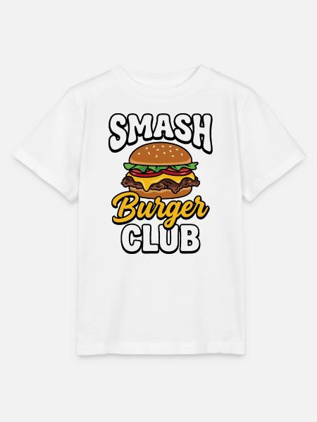 Smash Burger Club - Stanley/Stella Kinder T-Shirt MINI CREATOR - Weiß