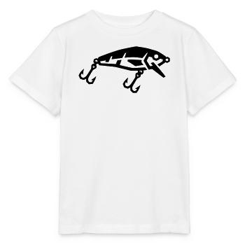 Angelköder Wobbler Angeln Raubfisch Angler - Stanley/Stella Kinder T-Shirt MINI CREATOR  - Weiß - Vorne - Maike (125cm)