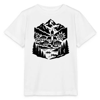 vacances en Autriche - T-shirt bio MINI CREATOR Stanley/Stella Enfant - blanc - Devant - Maike (125cm)