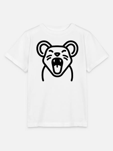 Maus - Stanley/Stella Kinder T-Shirt MINI CREATOR  - Weiß