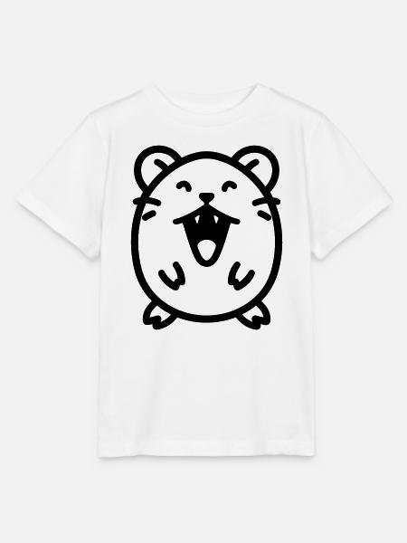 Maus - Stanley/Stella Kinder T-Shirt MINI CREATOR  - Weiß