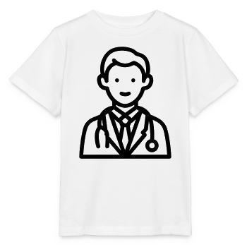 Arzt - Stanley/Stella Kinder T-Shirt MINI CREATOR  - Weiß - Vorne - Maike (125cm)