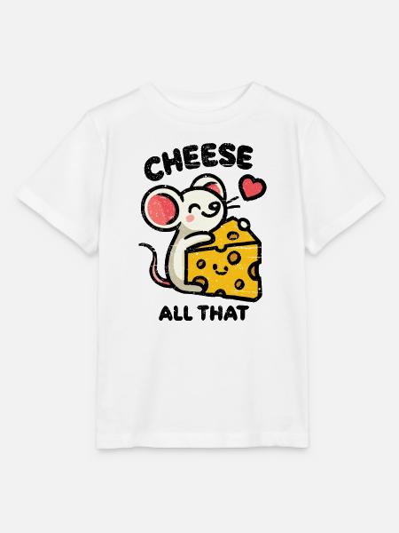 Käse, all das - Stanley/Stella Kinder T-Shirt MINI CREATOR  - Weiß
