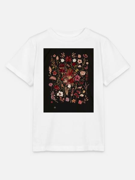 Nachtblumengarten - Stanley/Stella Kinder T-Shirt MINI CREATOR - Weiß