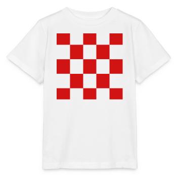 Zeig deine Farben – Kroatien - Stanley/Stella Kinder T-Shirt MINI CREATOR  - Weiß - Vorne - Maike (125cm)