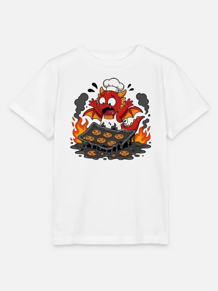 Feuerdrache Koch - Stanley/Stella Kinder T-Shirt MINI CREATOR - Weiß