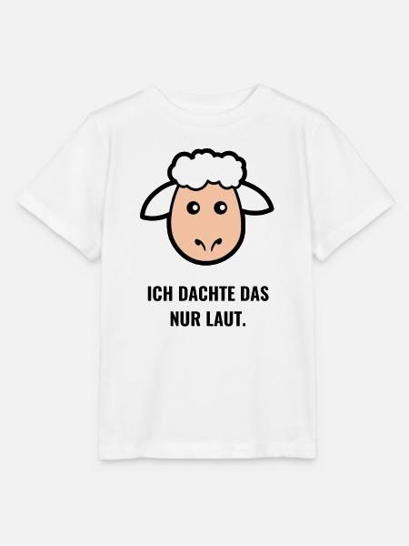 Ich dachte das nur laut. - Stanley/Stella Kinder T-Shirt MINI CREATOR  - Weiß