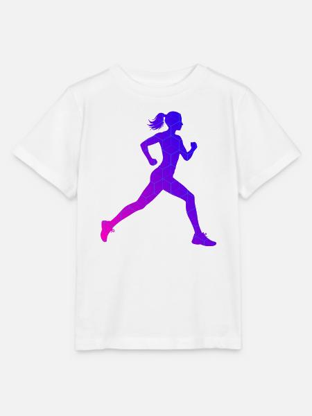 Geschenkidee für eine Running mit Running - Stanley/Stella Kinder T-Shirt MINI CREATOR  - Weiß