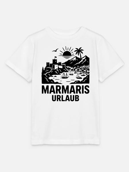 Marmaris Urlaub Türkei - Stanley/Stella Kinder T-Shirt MINI CREATOR  - Weiß