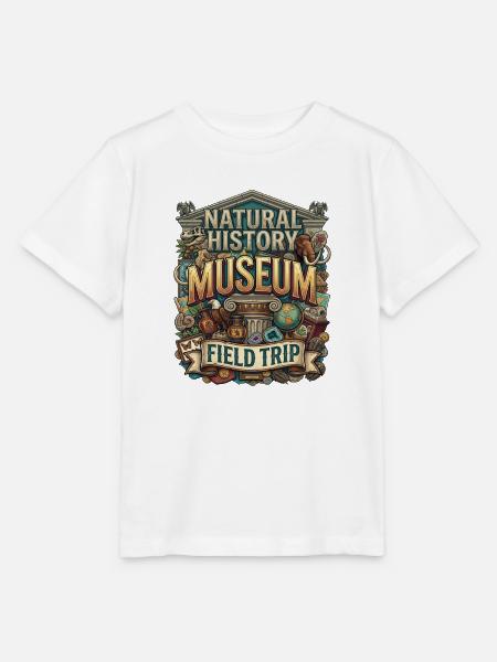 Exkursion ins Naturkundemuseum - Stanley/Stella Kinder T-Shirt MINI CREATOR - Weiß