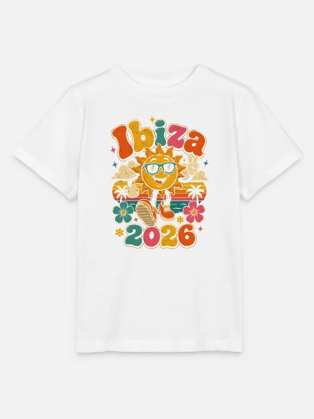 Sonnenheld 2026 Strand-Icon - Stanley/Stella Kinder T-Shirt MINI CREATOR - Weiß