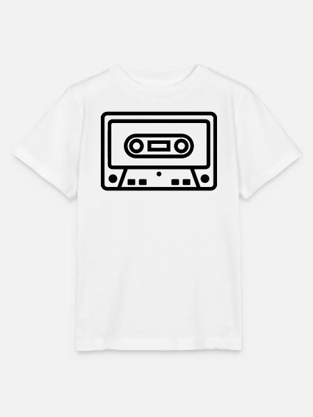 Kassette - Stanley/Stella Kinder T-Shirt MINI CREATOR - Weiß