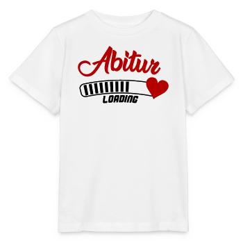 Abitur Herz Script - Stanley/Stella Kinder T-Shirt MINI CREATOR  - Weiß - Vorne - Maike (125cm)