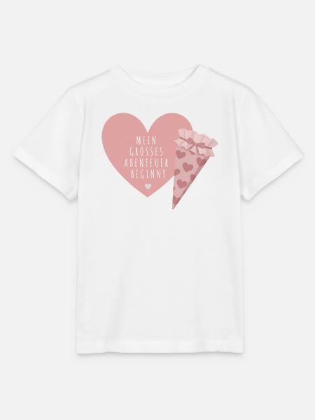 Mein großes Abenteuer beginnt Einschulungsdesign - Stanley/Stella Kinder T-Shirt MINI CREATOR  - Weiß