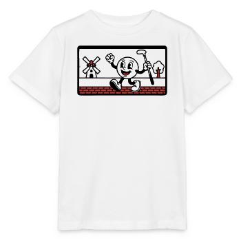 Minigolf Bahn Windmühle Freizeitpark Team - T-shirt bio MINI CREATOR Stanley/Stella Enfant - blanc - Devant - Maike (125cm)