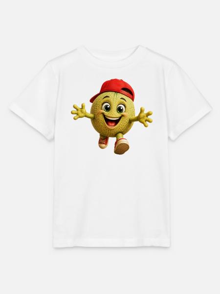 Lustige Melone - Stanley/Stella Kinder T-Shirt MINI CREATOR - Weiß