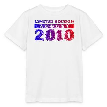 16e anniversaire Édition Limitée 08/2010 - T-shirt bio MINI CREATOR Stanley/Stella Enfant - blanc - Devant - Maike (125cm)