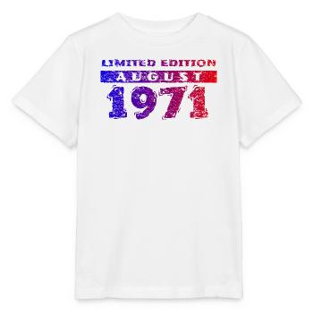55e anniversaire Édition Limitée 08/1971 - T-shirt bio MINI CREATOR Stanley/Stella Enfant - blanc - Devant - Maike (125cm)