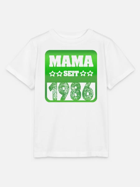 1986 - Stanley/Stella Kinder T-Shirt MINI CREATOR  - Weiß