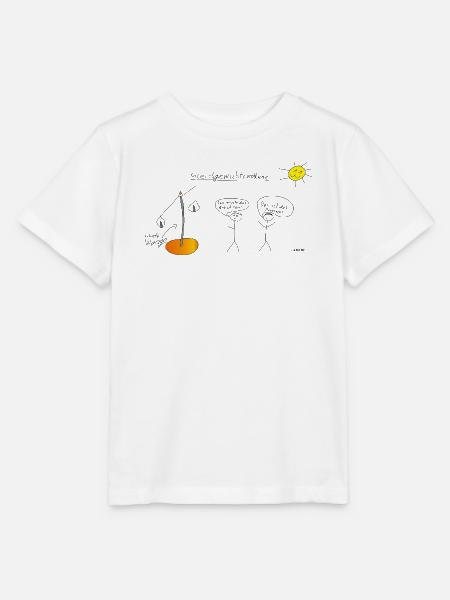 Gewichtsprobleme - Stanley/Stella Kinder T-Shirt MINI CREATOR  - Weiß