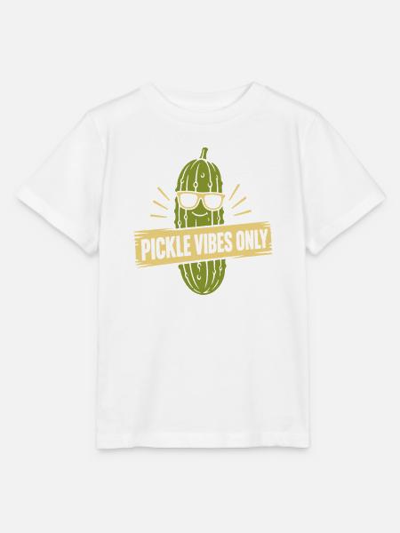 Nur Gurken-Vibes - Stanley/Stella Kinder T-Shirt MINI CREATOR - Weiß