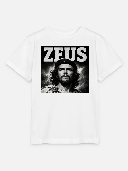 Zeus Che Schwarzweiß - Stanley/Stella Kinder T-Shirt MINI CREATOR  - Weiß
