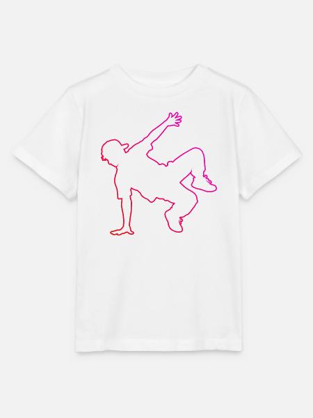 Geschenkidee für einen Hip-Hop-Tänzer mit B-Boying - Stanley/Stella Kinder T-Shirt MINI CREATOR - Weiß