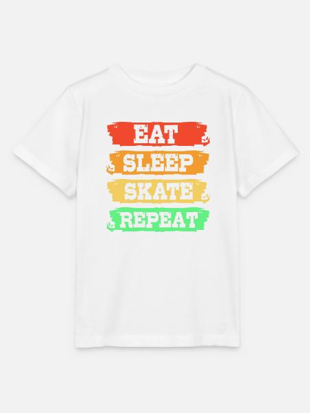 Longboard Longboarder Longboarding - Stanley/Stella Kinder T-Shirt MINI CREATOR  - Weiß